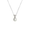 MAJORICA Kuma White Pearl And Zirconia Pendant | Pendants With Chain