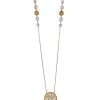 MAJORICA Etna Necklace In Gold-Plated Silver | Pendants With Chain